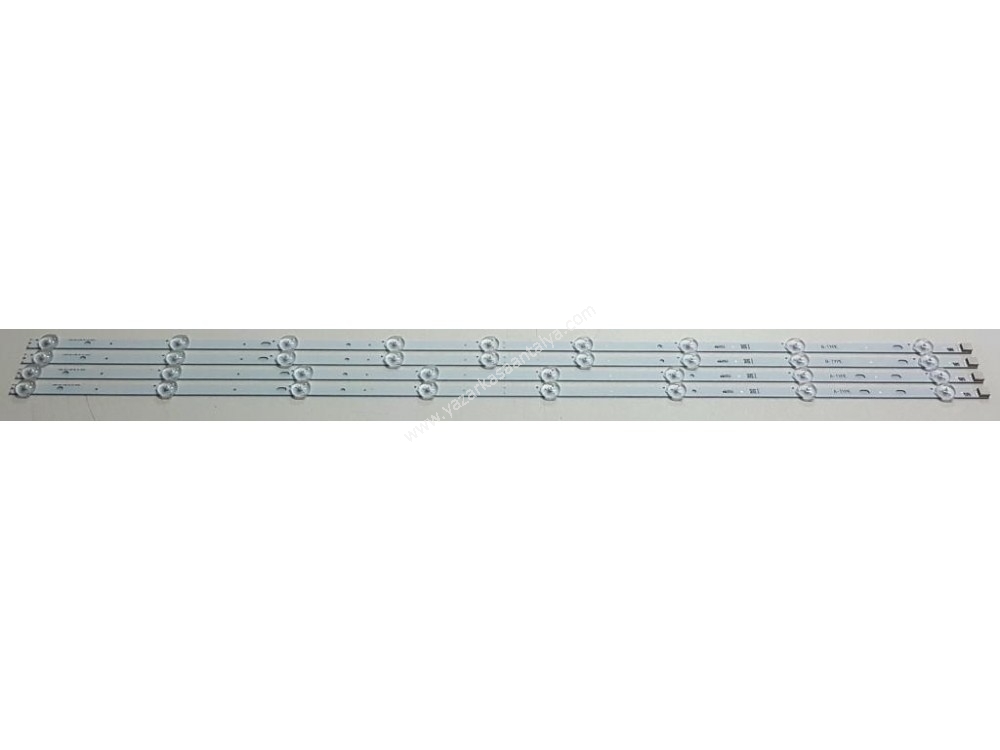 ORJINAL VESTEL 43 DRT UHD A-TYPE B-TYPE PHILIPS 43PUS6031-12 V23393671 LED BAR TAKIMI