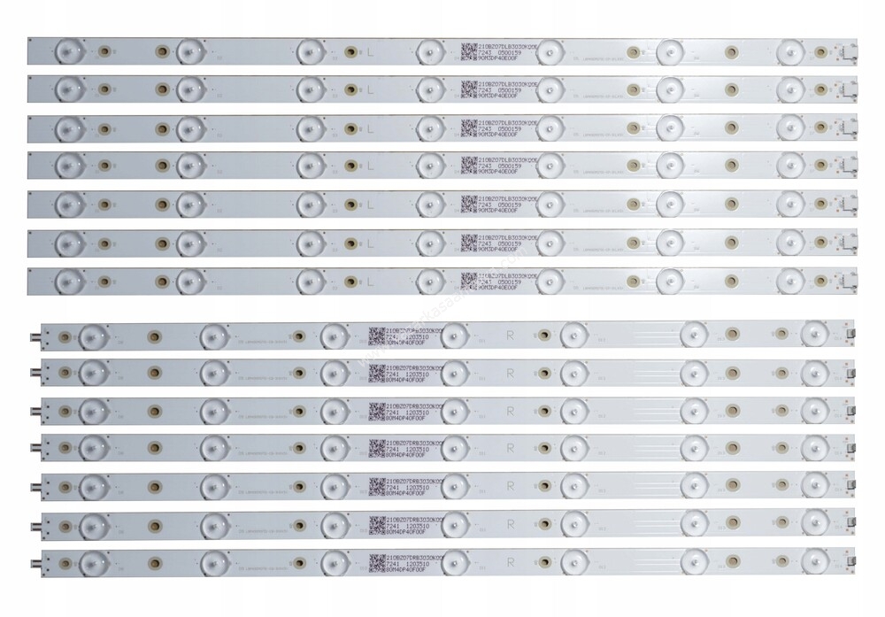 orj.rn-LBM490M0701-CP-3(LX5) D9 LBM490M0701-CQ-3(RX5) PHILIPS 49PUS7002/62 takm led bar