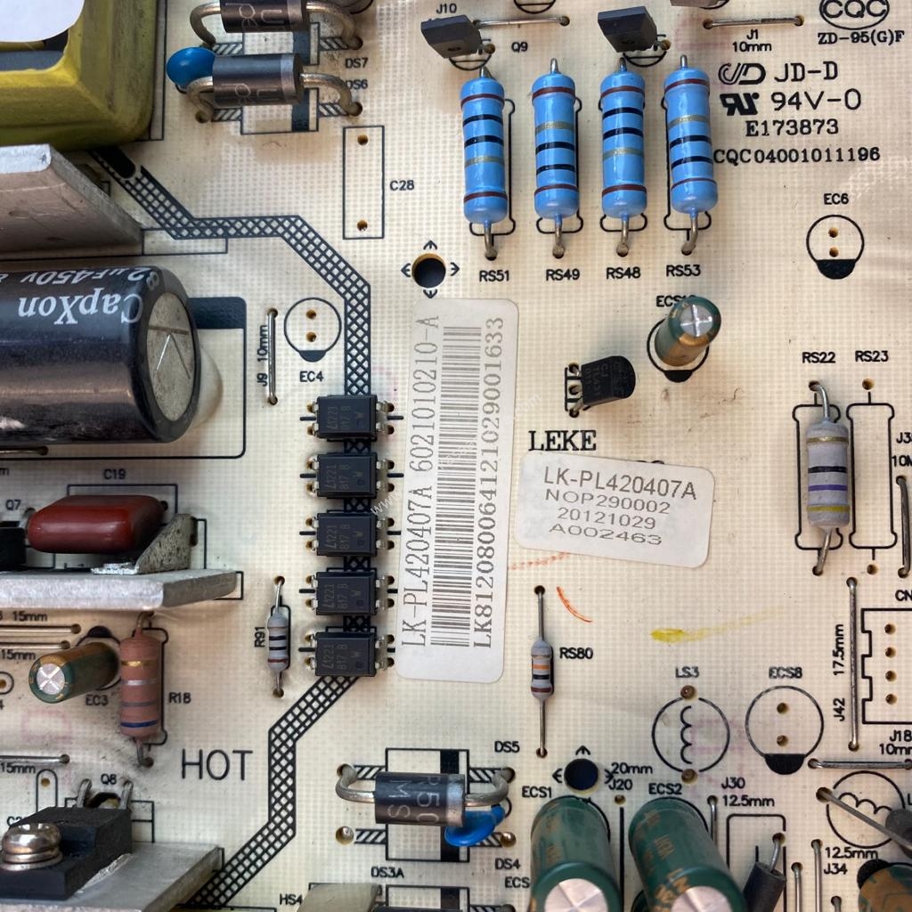 STOKTA-VAR-SANYOLK-PL420407A,-SANYO,-LE106S12FM,-LE106S12FA,-LE106N7FM,6021010210-A,-NOP290002,-20121029,-A001500,-Sanyo-LE106S12FA,-Power-Board,-Besleme,-T420HW09-V2