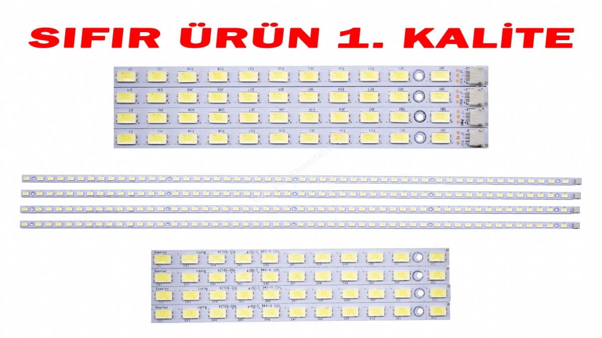 LG 42LE4500 LED BAR , LG 42LE5300 LED BAR 73.42T09.004-4-SK1, 73.42T09.005-4-SK1, T420HW07 V.5 42T09 LED BAR 4ADET TAKIM , SANYO LE 42R40HWM LED BAR