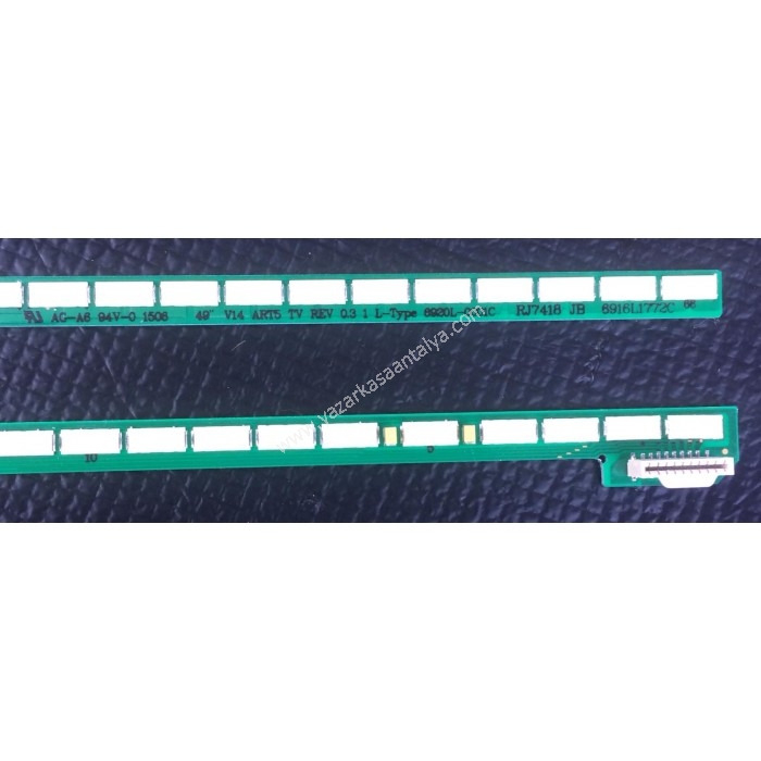 LG 49UB830V , 49UB850V LED BAR , PHILIPS 49PUS7909/12 LED BAR , 6922L-0128A, 6916L-1723B, 6916L-1722B 49