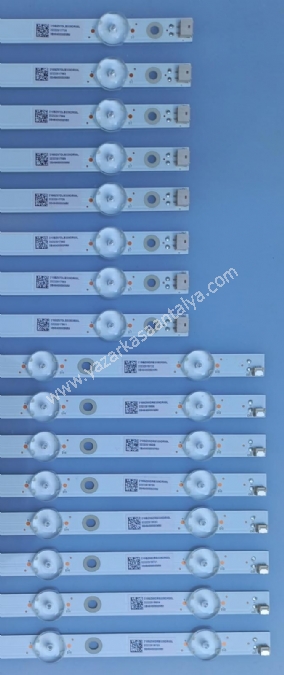 ORJ.RN -Philips 58PUS8505 LED BAR, 58PUS6805/62, 58PUS8505/12 LED BAR, BACKLIGHT, ORJ.RN - PANEL LEDLER, LB58009 V0_00, LB58009 V1_00