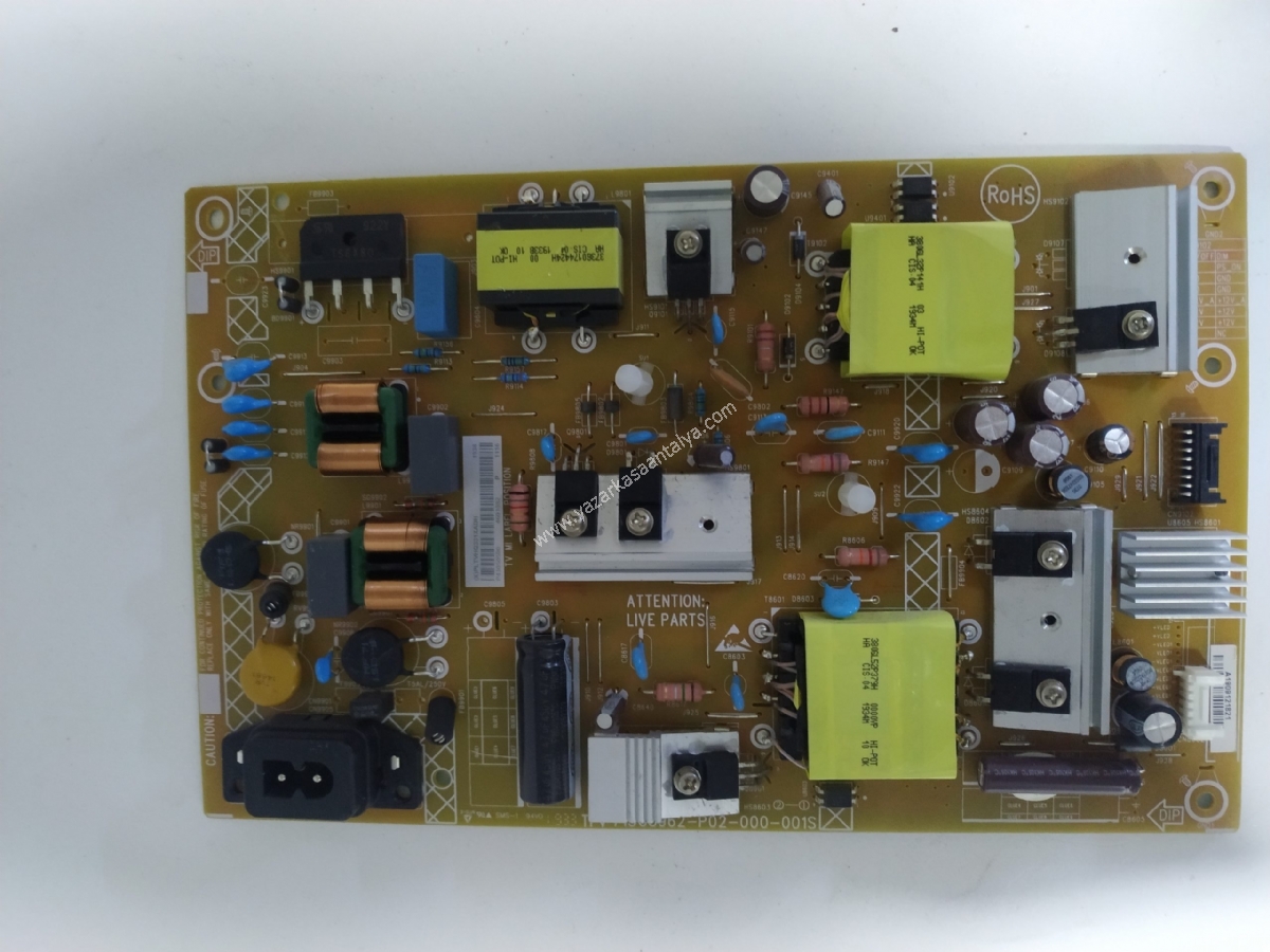 STOKTA VAR-ARIZALI KART ADELDR-715G8962-P02-000-001S, PHILIPS, 43PFS5803/62 , POWER BOARD